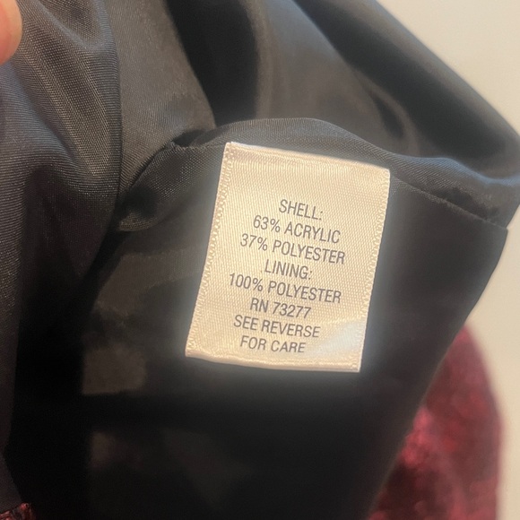 Dana Buchman Women's Black and Red Tweed Blazer NWT - Picture 11 of 12